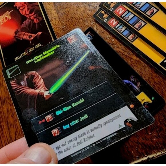 Star Wars Young Jedi Trading Card CCG Mixed Lot about 300 Cards Includes 3 Foils - Picture 6 of 7